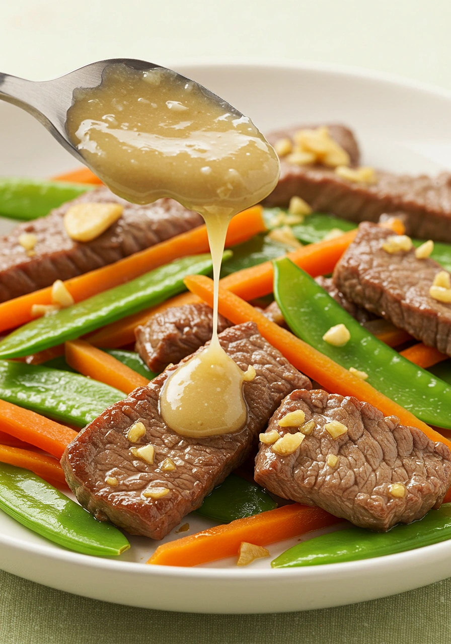 Beef Stir-Fry with Garlic Sauce - secondary view